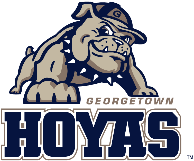 Georgetown Hoyas 1995-2004 Mascot Logo diy iron on heat transfer